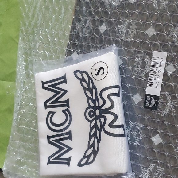 Mcm med Hp pouch clutch or wristlet leather 2025 - Picture 11 of 11